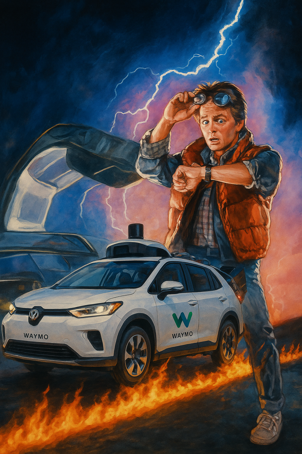 From Digitalization to Automatisation: Watching Drivers Disappear