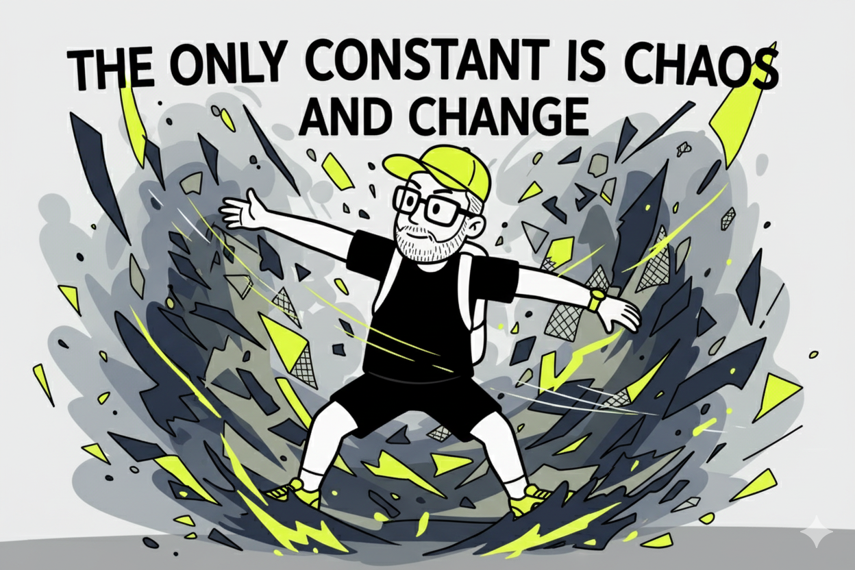 The Only Constant Is Chaos and Change