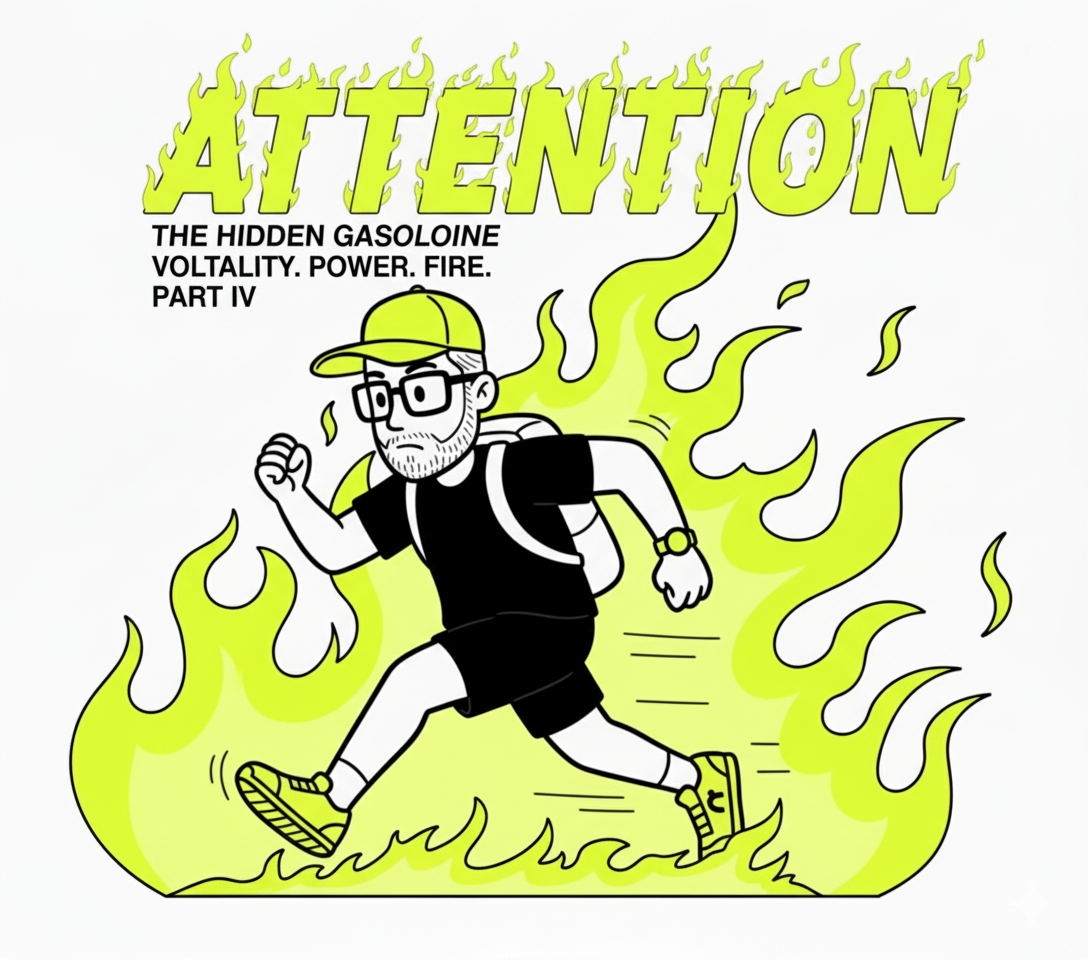 🔥 The Equation of Success, Part IV — The Hidden Gasoline: Attention